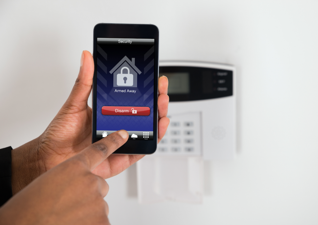 Activation de l'alarme sur le téléphone