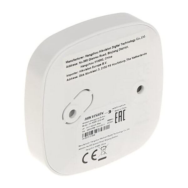 Bouton d’urgence sans fil DS-PDEB1-EG2-WB(B) de Hikvision – Sécurité et Réactivité Optimales – Image 2