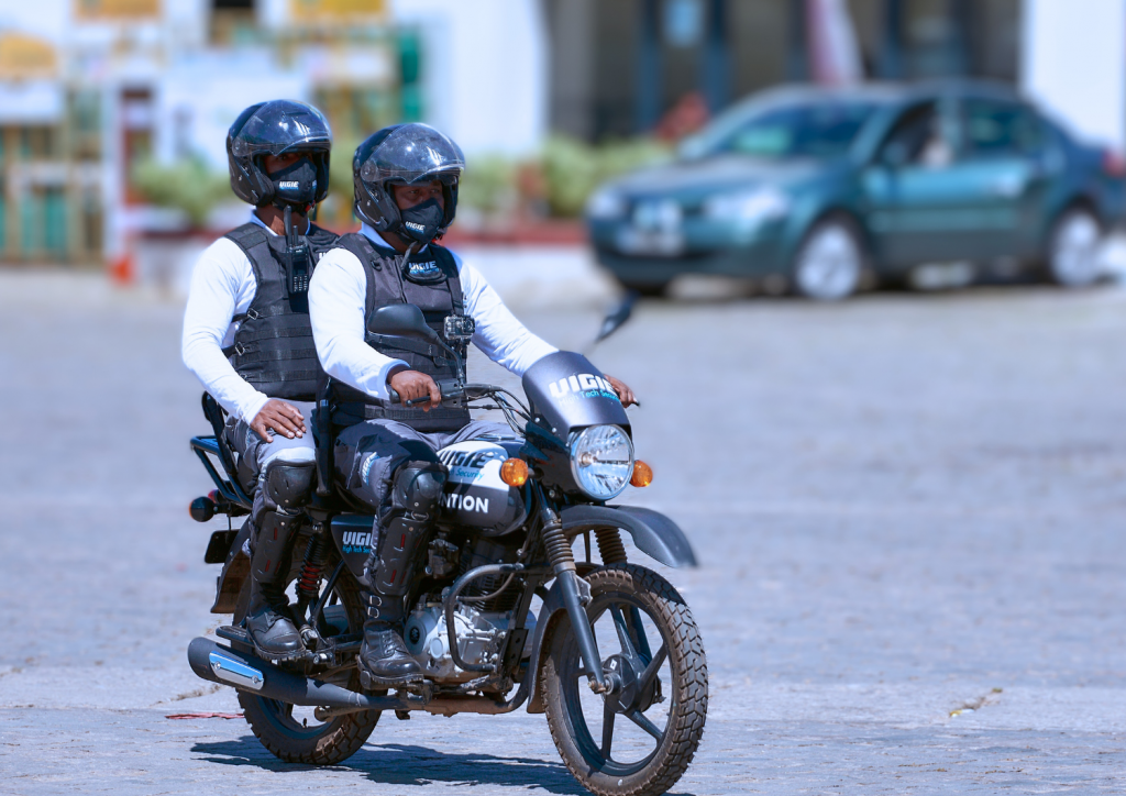 Intervention VIGIE à moto